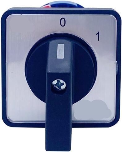 22mm Off-ON 20A 220V Single Hole Power Supply Cut Off Stop Start Two Positions 1 Pole YMW26-20/1S LW26 LW28 in Saudi Arabia