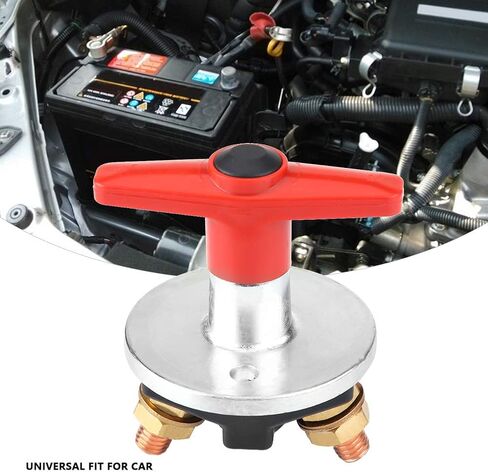 Power Cut Off Switch 12V 24V 36V 48V 60V, 300A Heavy Duty Master Kill Switch for Car Auto Marine RV, Anti Leakage Disconnect with Knob for Vehicle Electrical System in Kuwait