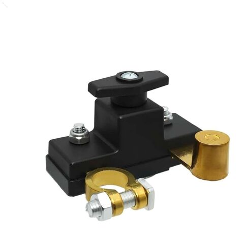 Brass Negative Power-Off Switch 100 A Master Disconnect Switch Power Cut Shut Off Kill 12 V 24 V in Kuwait