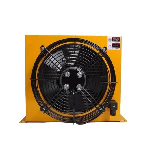AH1012 Hydraulic Air Cooler 24V/12V/220/380 Truck-Mounted Crane Modified Fuel Tank Cooling Cooler Air-Cooled Oil Radiator Efficient Shock Absorption(220) in Saudi Arabia