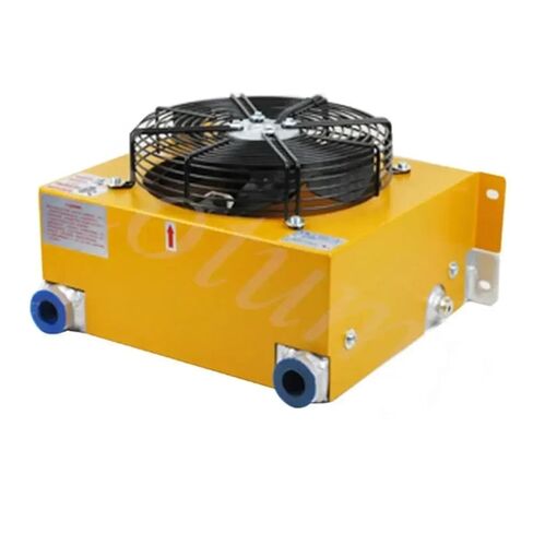 AH1012 Hydraulic Air Cooler 24V/12V/220/380 Truck-Mounted Crane Modified Fuel Tank Cooling Cooler Air-Cooled Oil Radiator Efficient Shock Absorption(220) in Saudi Arabia