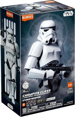 Blokees - Star Wars EPV: The Empire Strikes Back - CC02 Series - Stormtrooper - Assembly Required - No Tools - No Paint - No Glue - No Cutting - Age 14+ in Kuwait
