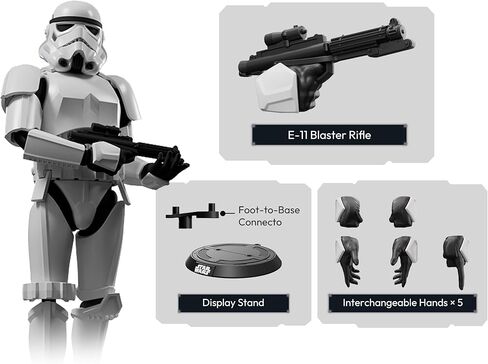 Blokees - Star Wars EPV: The Empire Strikes Back - CC02 Series - Stormtrooper - Assembly Required - No Tools - No Paint - No Glue - No Cutting - Age 14+ in Kuwait