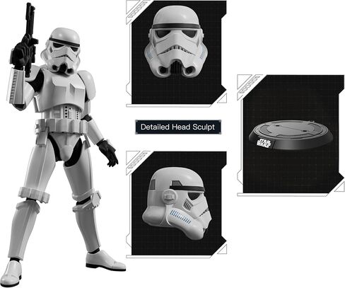Blokees - Star Wars EPV: The Empire Strikes Back - CC02 Series - Stormtrooper - Assembly Required - No Tools - No Paint - No Glue - No Cutting - Age 14+ in Kuwait