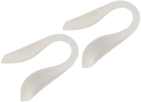 Quilling Strips Paper 600pcs 1/8(3mm) 39cm Length for Craft Work Origami Paper Quilling Strip for Art Hand Craft Christmas for Decorating Cards Gift Bags Picture Frames (Ivory in Kuwait