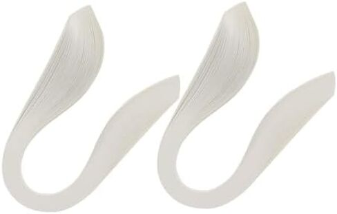 Quilling Strips Paper 600pcs 1/8(3mm) 39cm Length for Craft Work Origami Paper Quilling Strip for Art Hand Craft Christmas for Decorating Cards Gift Bags Picture Frames (Ivory in Kuwait