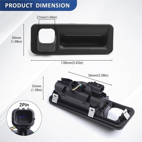 Boot Release Button Trunk Lid Lock Rear Release Open Switch Button for KIA for Sportage 2017-2019 81260D9010 Parts in Kuwait