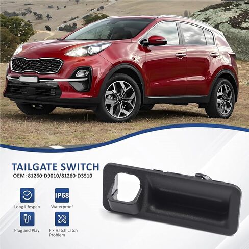 Boot Release Button Trunk Lid Lock Rear Release Open Switch Button for KIA for Sportage 2017-2019 81260D9010 Parts in Kuwait
