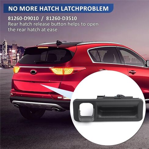 Boot Release Button Trunk Lid Lock Rear Release Open Switch Button for KIA for Sportage 2017-2019 81260D9010 Parts in Kuwait