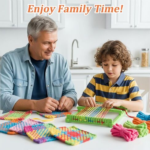 Ckhoid 1000 Pcs Refill Loops for & Inch Weaving Loom, Colored Loom Loops for Potholder Making, Durable Nylon Elastic Weaving Loop Craft Flexible Loom Kit for Adults DIY Projects Gifts in Kuwait