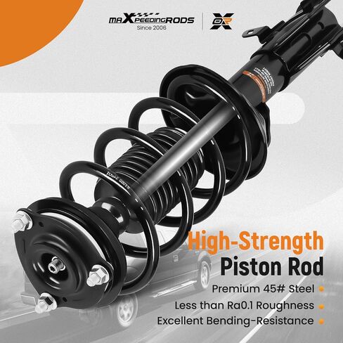 maXpeedingrods Front Struts for Honda Civic Sedan 2013-2015, 272926 272925 Shock Absorbers Complete Struts with Coil Spring Assembly 2Pcs in Kuwait