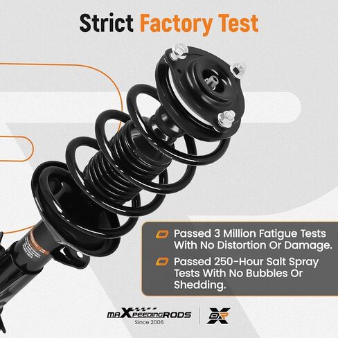 maXpeedingrods Front Struts for Honda Civic Sedan 2013-2015, 272926 272925 Shock Absorbers Complete Struts with Coil Spring Assembly 2Pcs in Kuwait