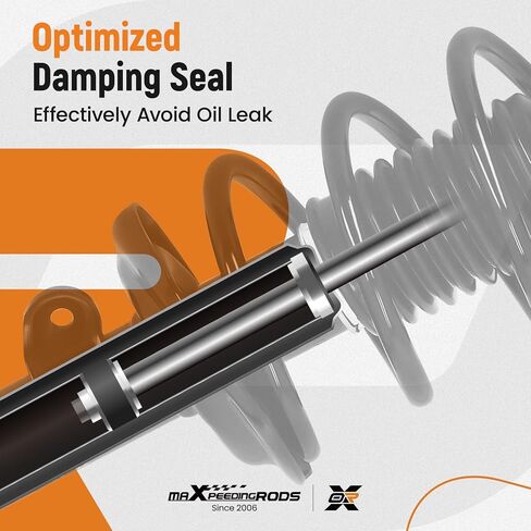 maXpeedingrods Front Struts for Honda Civic Sedan 2013-2015, 272926 272925 Shock Absorbers Complete Struts with Coil Spring Assembly 2Pcs in Kuwait