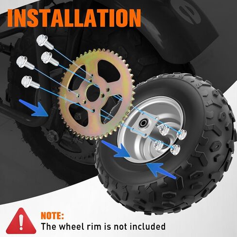 ضرس سلسلة خلفي عالي السرعة 40T ضرس 3 + 4 فتحات لدراجة كولمان B200R B200 B200RSV RT200 RB200 CT200U CT200UEX BT200X #40 41 420 سلسلة in Saudi Arabia