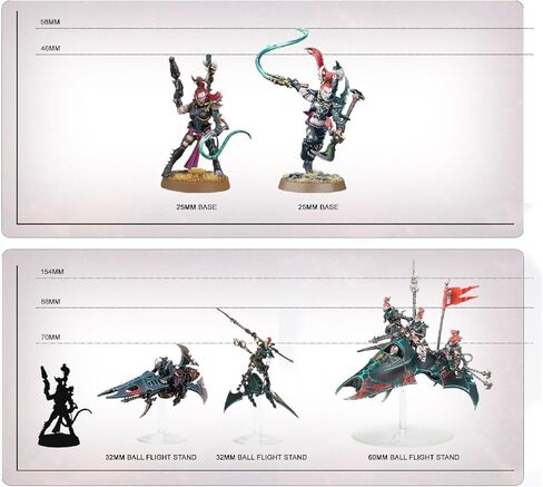Warhammer 40,000 The Maelstrom Battalion Drukhari 21 Miniatures Succubus Venoms Reavers Hellions Wyches in Kuwait