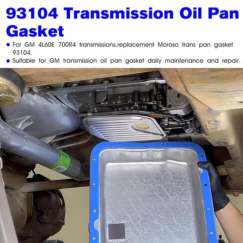 حشية وعاء زيت ناقل الحركة 93104 لـ GM GM 700R4 4L60E وعاء ناقل الحركة المتوافق مع حشية وعاء موروسو ترانس، حشوات ختم وعاء زيت ناقل الحركة الجديدة المطورة in Kuwait