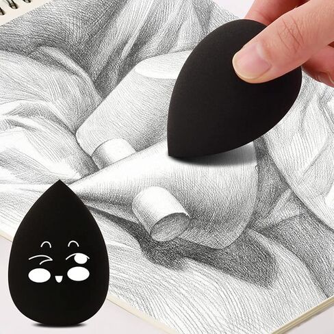 1 رسم فرك الإسفنج ضبط السطوع والانتقال شكل الماء ممحاة ناعمة متكررة قابلة للغسل محايات ناعمة ل in Kuwait