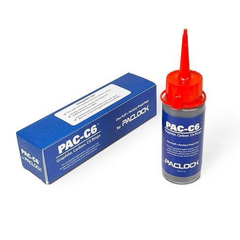 زيت تشحيم قفل الجرافيت الجاف PAC-C6 من باكلوك، تشحيم Keyway دقيق للأقفال والأسطوانات، لن يجذب الأوساخ، تشغيل سلس، طرف سهل الاستخدام، نفخة واحدة لأداء سلس، مثل الجديد in Kuwait