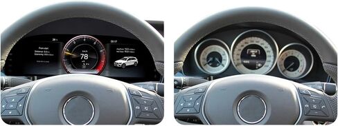 12.3’’ Digital Instrument Cluster Compatible With Mercedes-Benz E-Class W212 (2014–2015) NTG 4.5 Dashboard Gauge Panel in Kuwait