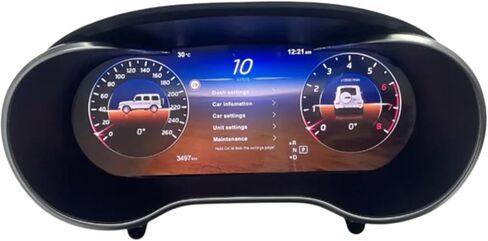 مجموعة أدوات رقمية 12.3 بوصة متوافقة مع نظام Benz C Class W205 2016-2018 NTG5.0 التوصيل والتشغيل قمرة القيادة الافتراضية متعددة in Kuwait