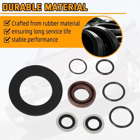 طقم حلقة دائرية لمضخة التوجيه الكهربائية لـ 2003-2011 SAAB 9-3 (محرك 2.0T B207)، استبدال 93201201، مجموعة استبدال إصلاح التسرب in Kuwait