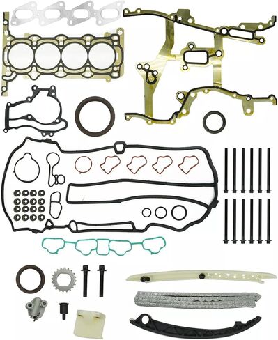 Timing Chain Kit with Head Gasket Set & Bolts for 2011-2016 Chevy Cruze/Sonic/Trax & Buick 1.4L Encore - HS26540PT-1,HSCV001, HS54898 in Kuwait
