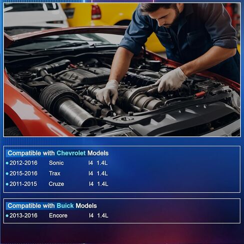 Timing Chain Kit with Head Gasket Set & Bolts for 2011-2016 Chevy Cruze/Sonic/Trax & Buick 1.4L Encore - HS26540PT-1,HSCV001, HS54898 in Kuwait