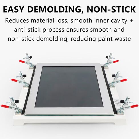 Material Coating Molding Mold Frame,Coating Film Mold Frame Kit,Coating Thickness 1.5 ± 0.2 Mm,Interior Frame 320 * 350 * 1.5 Mm,Tensile Property Test in Kuwait