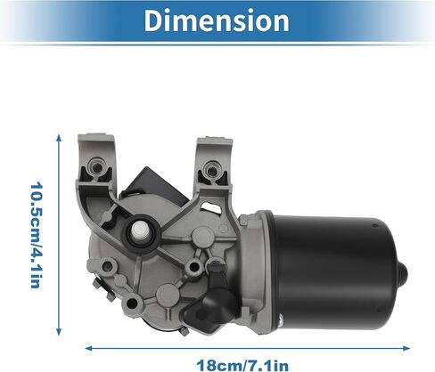 Front Windshield Wiper Motor for Chevrolet Trax 2014-2020 L4 1.4L for Buick Encore 2013-2022 Front Windscreen Wiper Motor 95915118/401120/851120 4 Pin Wiper Motor Assembly in Kuwait
