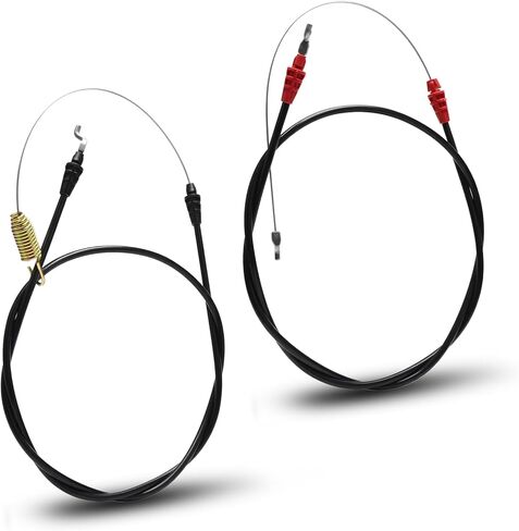 Forward 946-04413A & Reverse 946-04414A Control Cable Combo Kit Compatible with Craftsman, Troy-Bilt Pony Bronco Colt Pro-Line Tiller & Tractors Replaces 746-04413 746-04414 in Kuwait