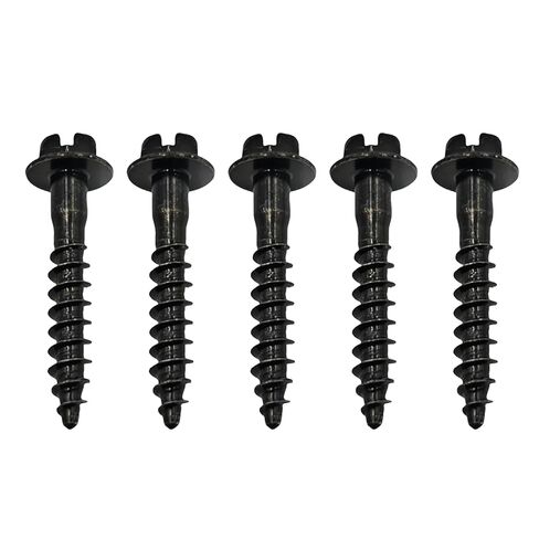 5 PCS Air Filter Housing Screw, High-srength Wear-Resistance Alloy, Adapt for Air Box, Compatible with Chrysler Chevrolet Dodge Jeep (Black) in Kuwait
