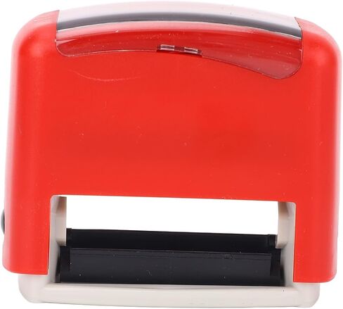 Aramox Automatic Press Stamper Kit with Black Ink Portable ABS Self Inking Stamp for Date Numbers Letters Symbols Office in Kuwait