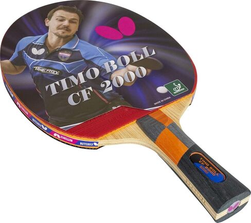 الفراشة تيمو بول من ألياف الكربون بينج بونج مجداف | مضرب تنس الطاولة المعتمد من ITTF | بينج بونج اسفنج ومطاط | طبقات الكربون في مضرب بينج بونج للطاقة | مضرب بينج بونج الاحترافي in Saudi Arabia