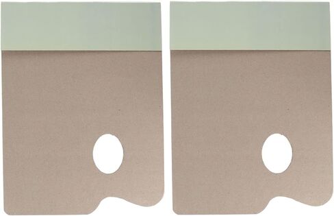 Rengue 2Pack Tear Off Paint Palette Paper, Palettes Double Sided Palette for Acrylic and Oil Painting, Perfect for Students and Artists 2Pack Tear Off Paint Paper, Disposable in Kuwait