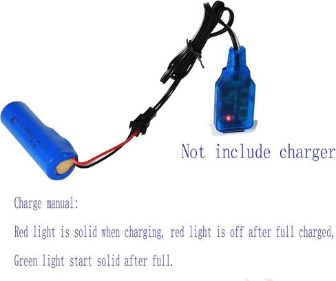 Blomiky 3.7V 1200mAh 2 Pack بطارية ليثيوم أيون قابلة للشحن مع قابس SM2P وكابل USB لشاحنات سيارات التحكم عن بعد 3.7V 1200mAh 2 in Kuwait