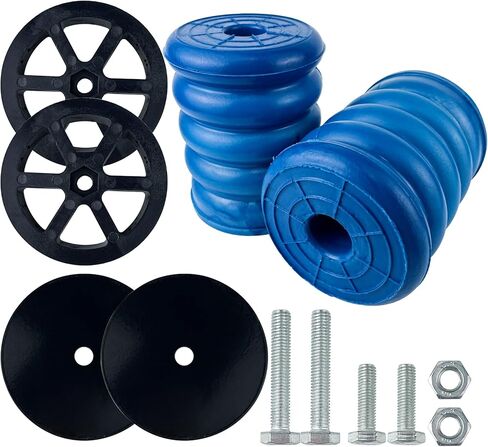 SSR-217-40 Rear Suspension Air Helper Spring Compatible with Sierra 1500 Silverado 1500 2019-2024 Rear Air Spring Blue in Kuwait