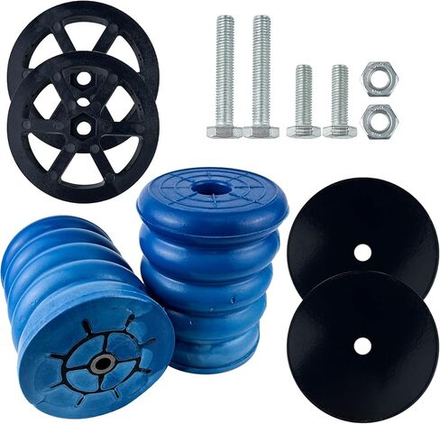 SSR-217-40 Rear Suspension Air Helper Spring Compatible with Sierra 1500 Silverado 1500 2019-2024 Rear Air Spring Blue in Kuwait