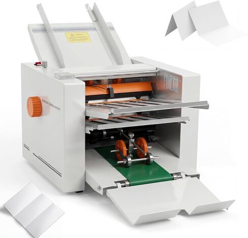 Automatic Paper Folding Machine – 262 ft/min Electric Document Folder with 4 Trays & Digital Counter – Desktop Paper Folder for Offices, Print Shops, Manuals & Letters (110V) in Kuwait