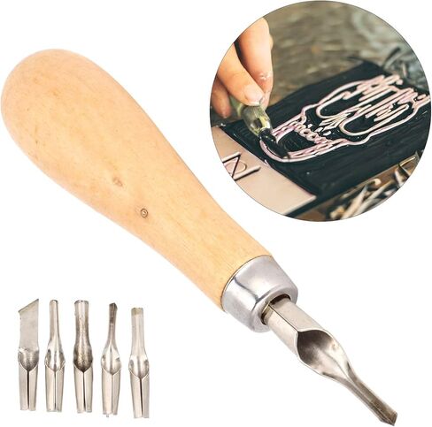 GLOGLOW Nan Engraving Knife, High Hardness Linoleum Cutter, Versatile Craft Tool for DIY Projects and Woodworking Other Art Supplies in Kuwait