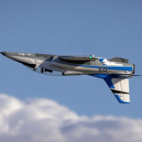 E-flite RC Airplane Viper 30mm EDF Jet BNF Basic (جهاز الإرسال والبطارية والشاحن غير متضمن) مع آمن وAS3X، EFLU17750 in Kuwait