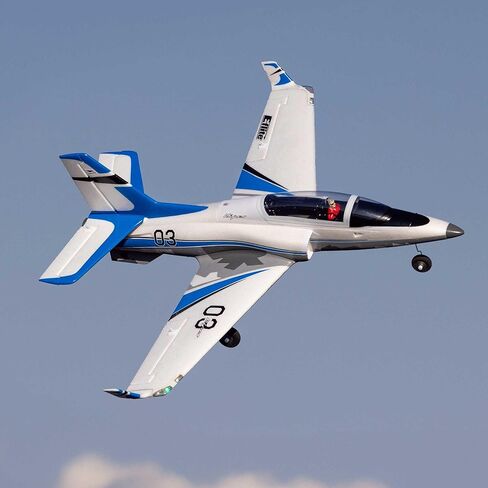 E-flite RC Airplane Viper 30mm EDF Jet BNF Basic (جهاز الإرسال والبطارية والشاحن غير متضمن) مع آمن وAS3X، EFLU17750 in Kuwait