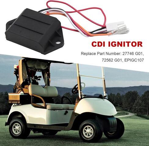 AC Ignitor CDI مناسب لنماذج عربة الجولف EZGO مع محرك 4 دورات 72562-G01 EPIGC107 27746-G01 1991-2002 in Kuwait