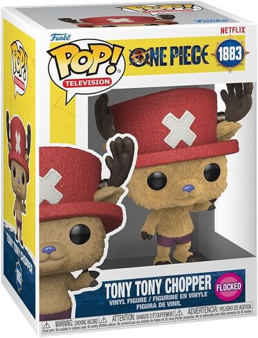 Funko Pop! TV: One Piece - Tony Tony Chopper - Flocked - Collectable Vinyl Figure - Gift Idea - Official Merchandise - Toys for Kids & Adults - Anime Fans - Model Figure for Collectors in Kuwait