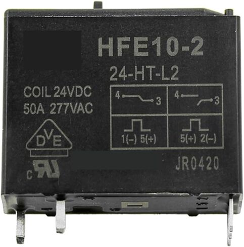 1PCS Relay HFE10-1-12-HT-L2, HFE10-1-24-HT-L2, HFE10-1-12-HST-L1, HFE10-1-12-HST-L2, HFE10-1-24-HST-L2, HFE10-2-12-HT-L1, HFE10-2-12-HT-L2, HFE10-2-24-HT-L2 Switch(HFE10-2-24-HT-L2) in Kuwait