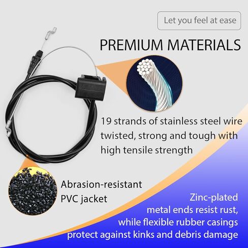 112-8818 Brake Cable Replacement for Lawn-Boy 10732, 10734, 10738, 17732, 17734, 17752 Walk-Behind Mowers in Kuwait