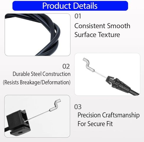 112-8818 Brake Cable Replacement for Lawn-Boy 10732, 10734, 10738, 17732, 17734, 17752 Walk-Behind Mowers in Kuwait