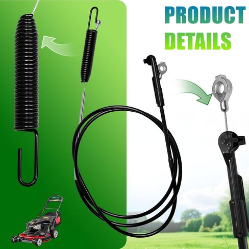 133-1998 Blade Brake Cable Compatible with Toro 30" Timemaster 20976 20978 21199 21199HD 21200 21810 21811 Lawn Mower Replaces 115-8439 in Kuwait