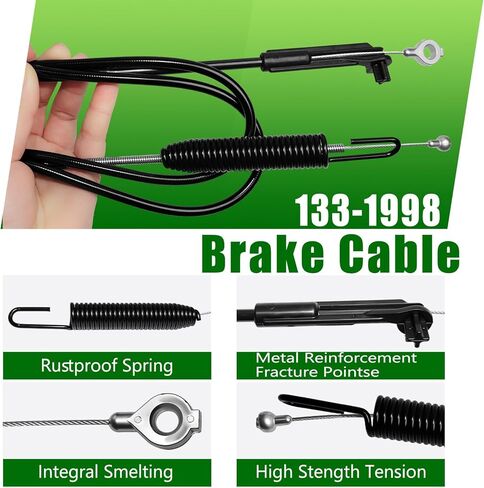133-1998 Blade Brake Cable Compatible with Toro 30" Timemaster 20976 20978 21199 21199HD 21200 21810 21811 Lawn Mower Replaces 115-8439 in Kuwait