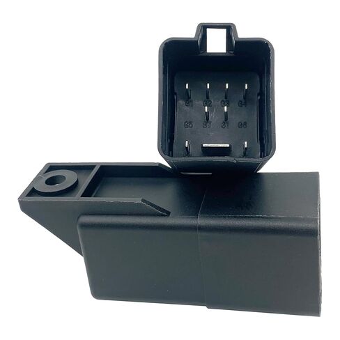 038907281D Glow Plug Control Unit Relay (2-Pack), 12V 9-Pin, Compatible with VW Jetta Golf Beetle Passat Audi A3 A4 TDI Diesel, Replacement for 0281003038 038-907-281-D, Fixes Cold Start & P0380 Codes in Kuwait