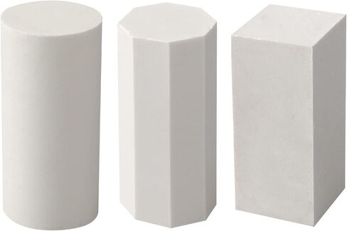 3D Gypsum Geometry Sketch Drawing Model Mini Art Crafts Geometry Mold 10 Pcs Resin Shapes Sketch Basic Form Learning Tools Home Decor Drawing Practice Sculpture Props, 1.2 Inch to 2 Inch in Kuwait